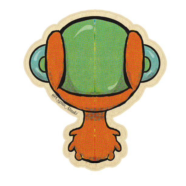 Jellymander Vinyl Sticker