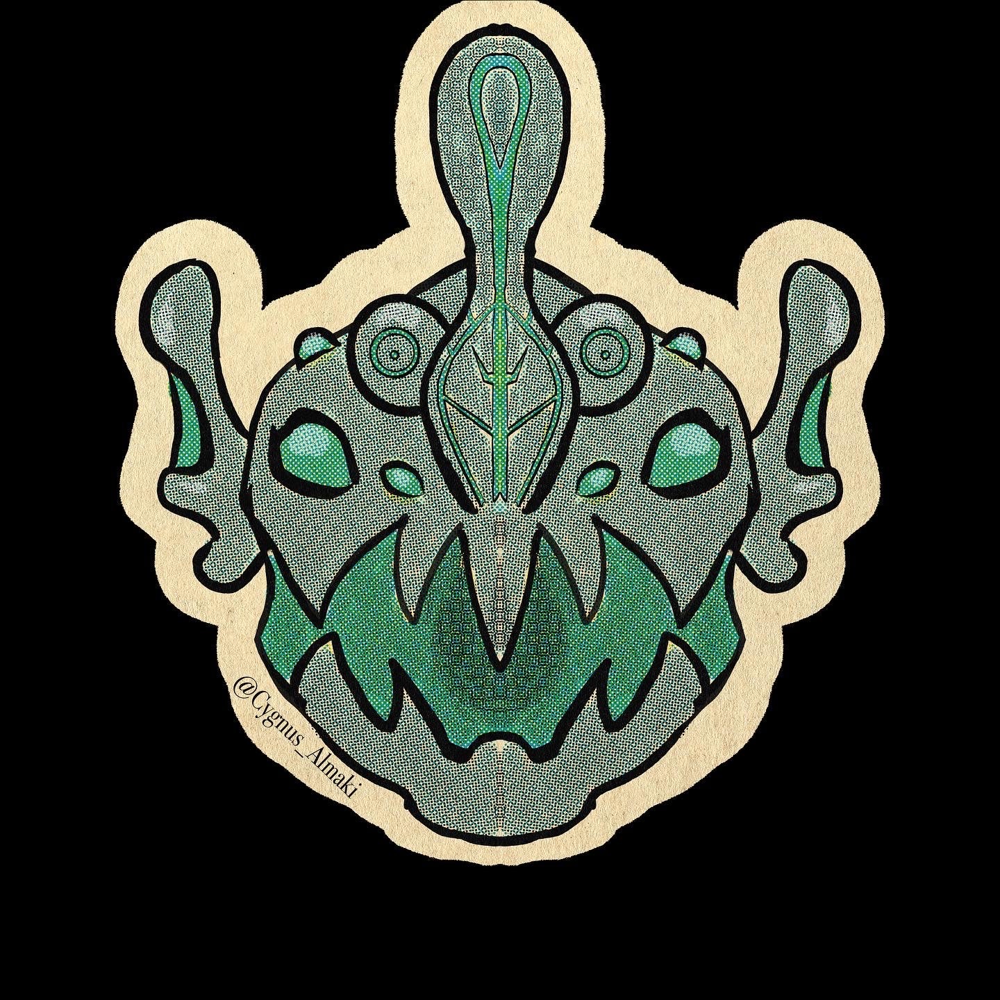 Selachimxenomorpha Vinyl Sticker