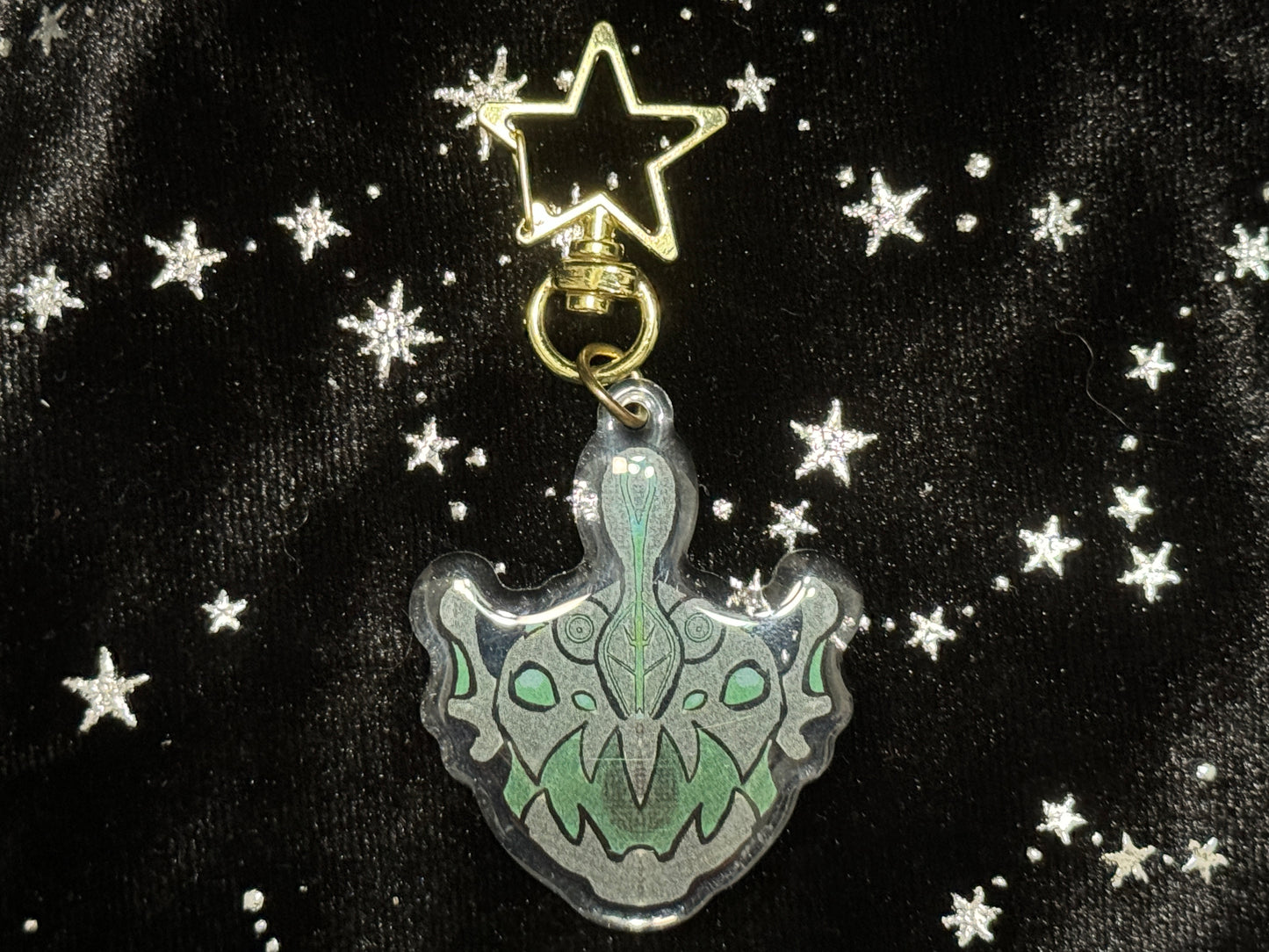 Retro Selachimxenomorpha Keychain