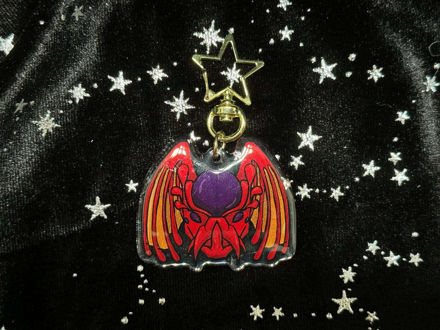 Retro Draygon Keychain