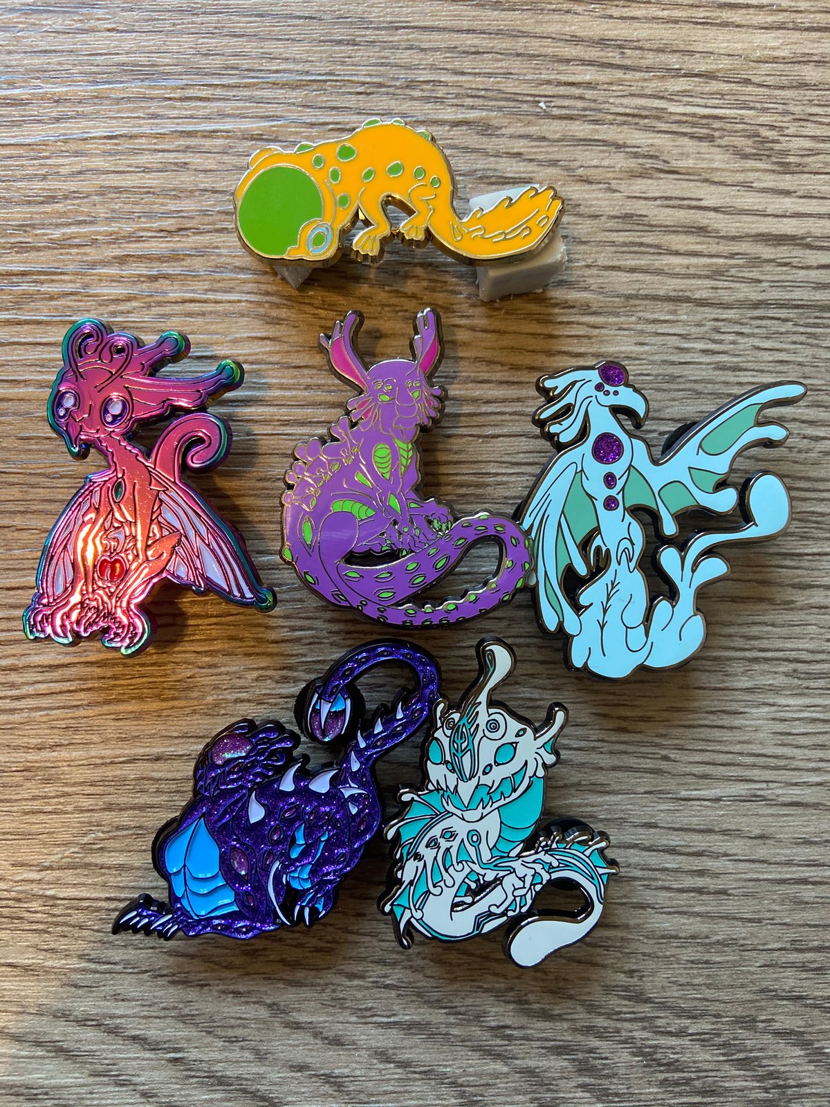 Extraordinary Extraterrestrials Pin Set Version 1