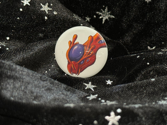 Draygon Button Pin