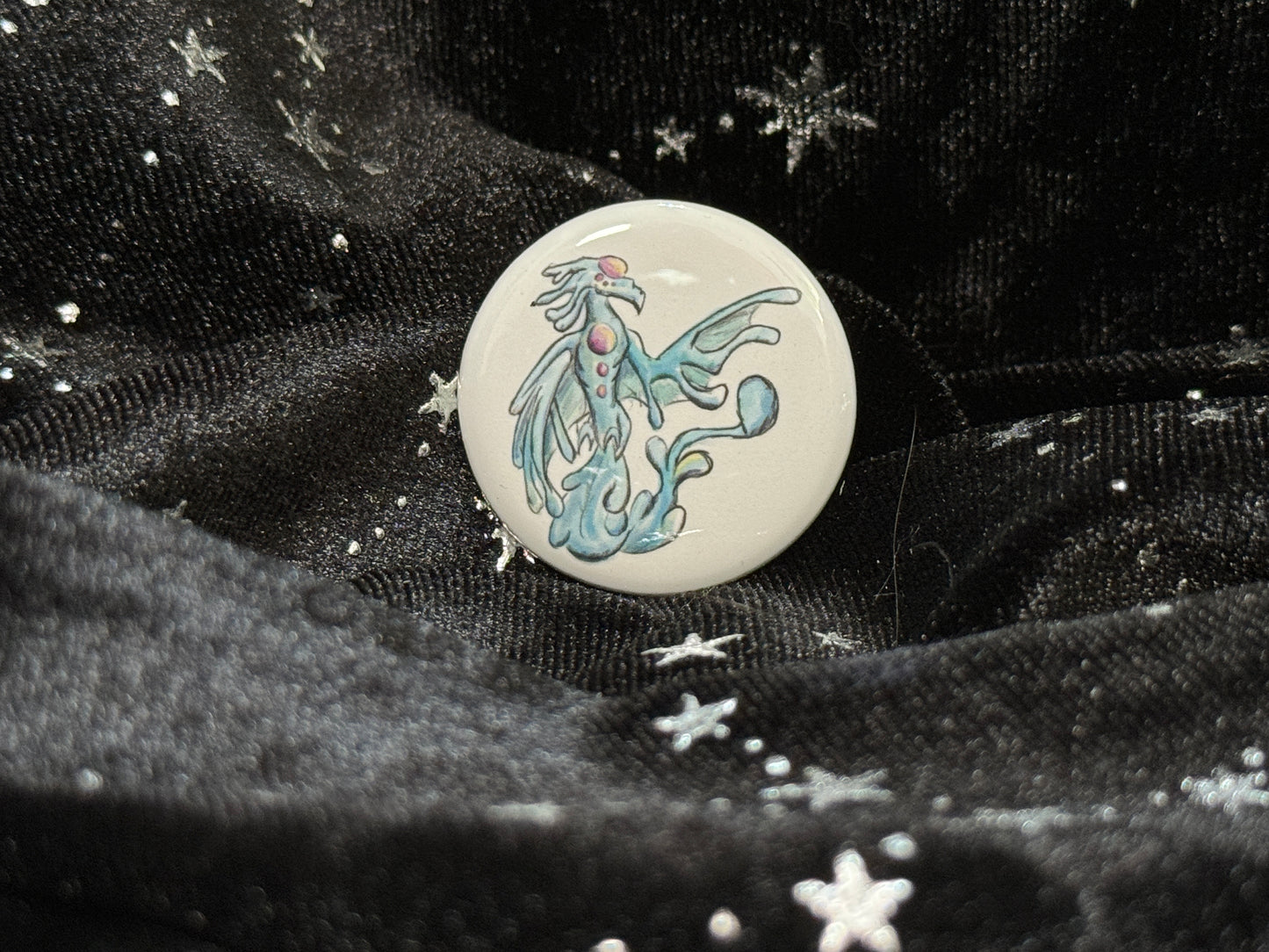 Xenoavialae Button Pin