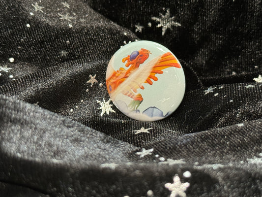 Surprise Button Pin
