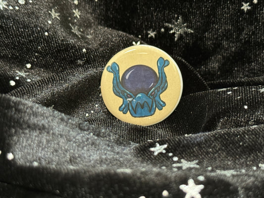 Retro Regal Button Pin