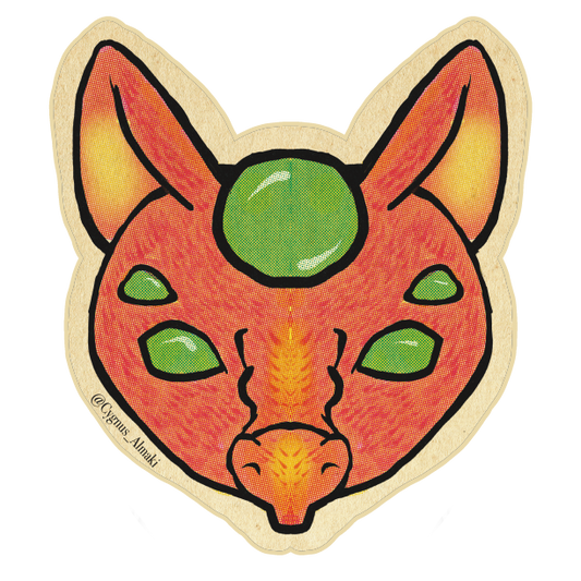 Xenoskíuros Vinyl Sticker