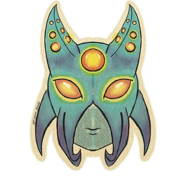 Mantoxeno Vinyl Sticker