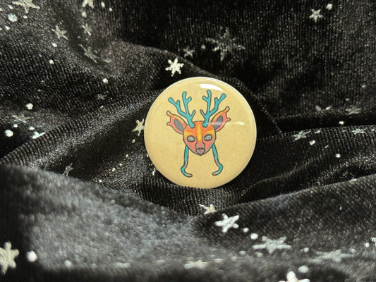 Retro Caprexenolinae Button