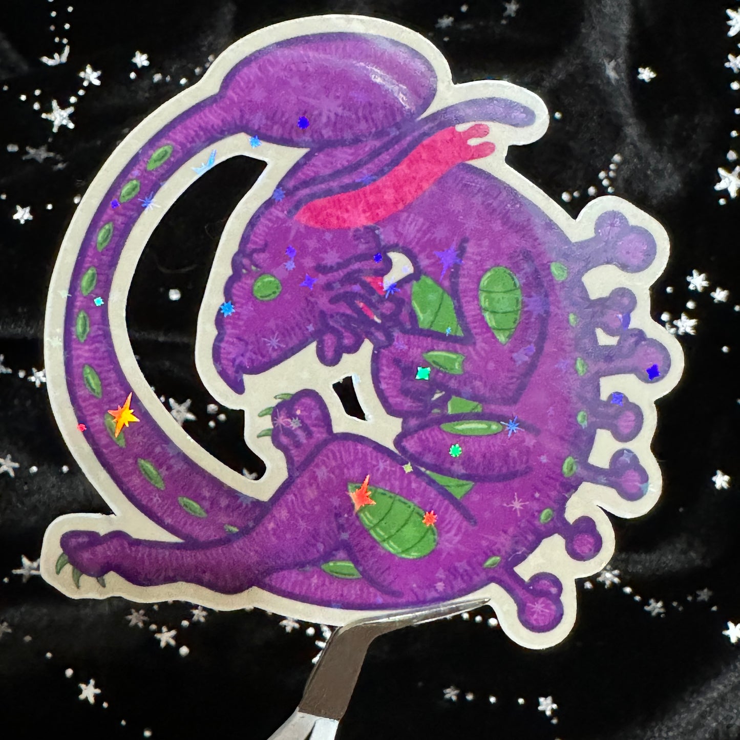 Lagoxenomorpah Sparkle Sticker