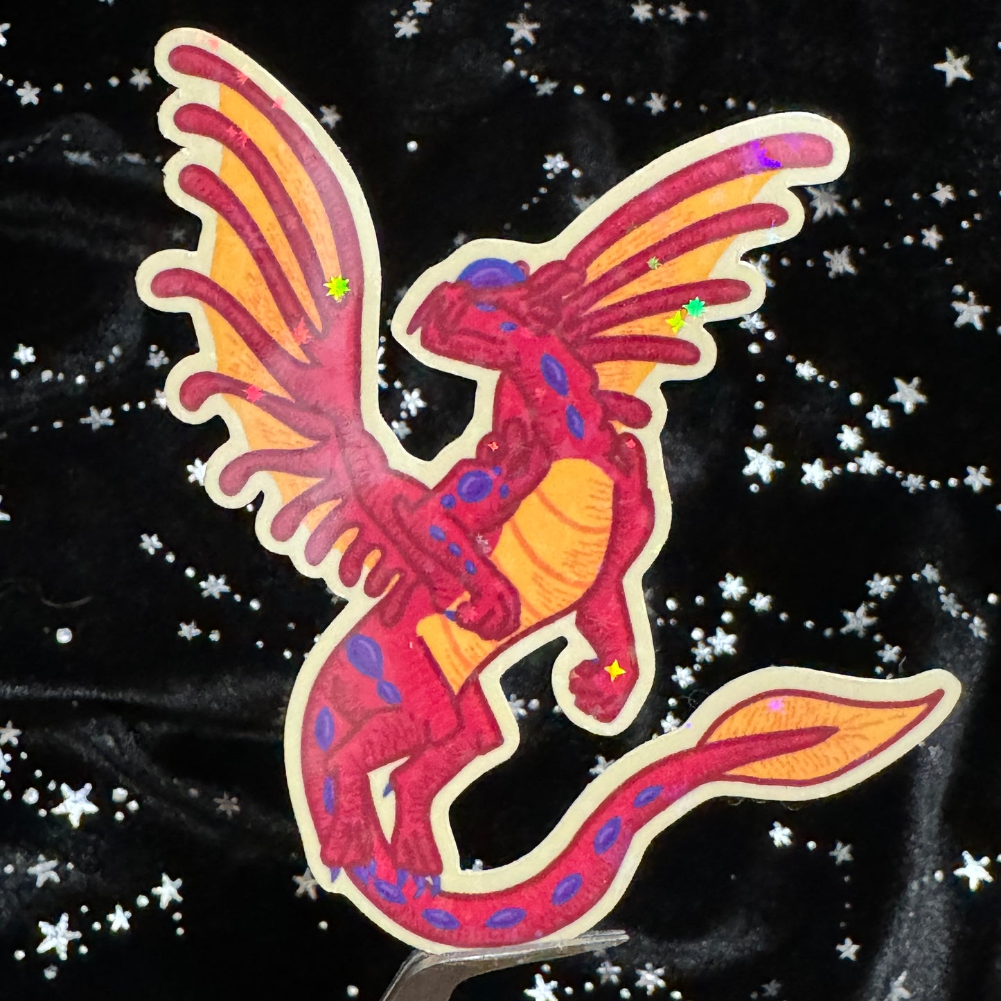 Draygon Sparkle Sticker