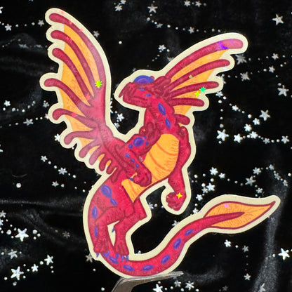 Draygon Sparkle Sticker