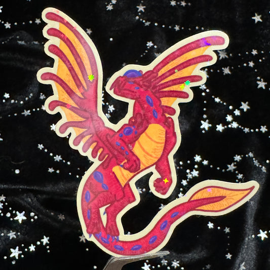 Draygon Sparkle Sticker