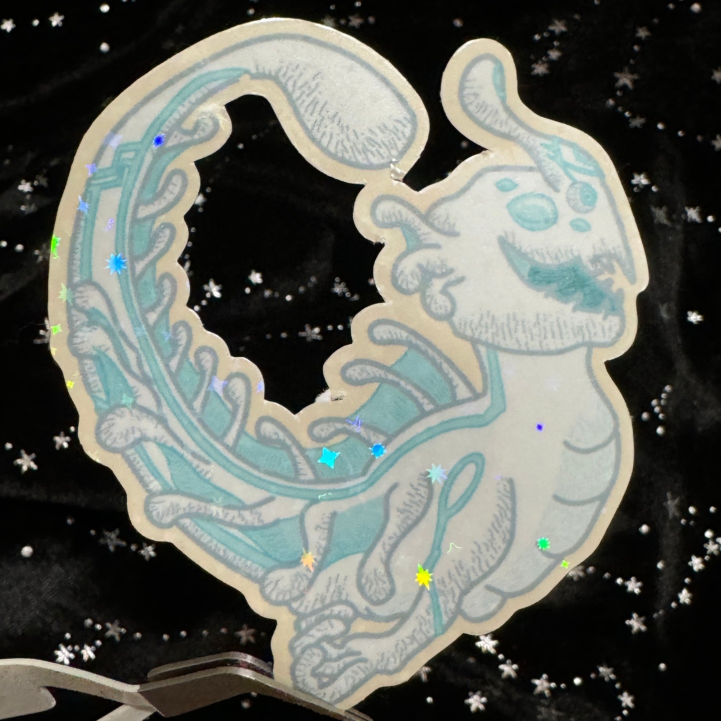 Selachimxenomorpha Sparkle Sticker