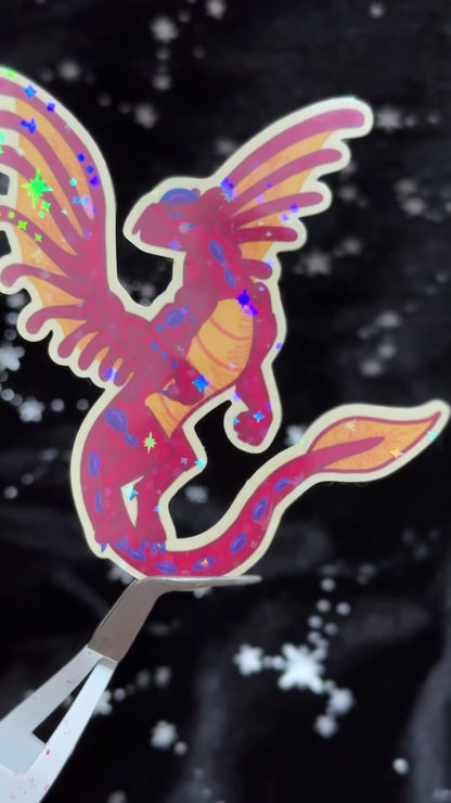 Draygon Sparkle Sticker